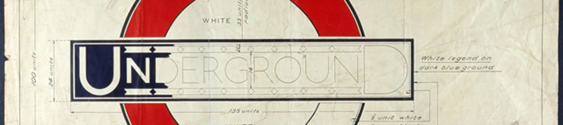 An early drawing depicting the roundel