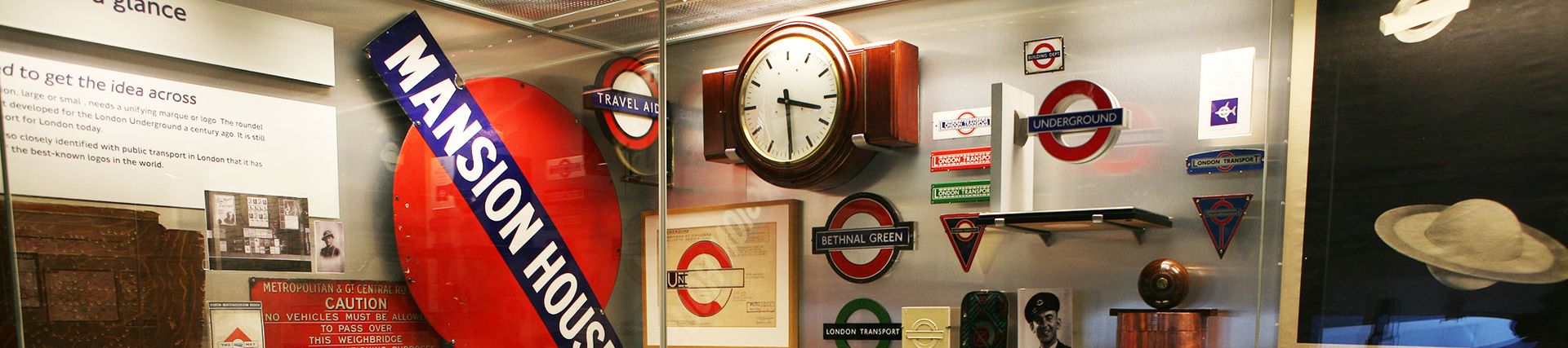 Examples of iconic London Transport design