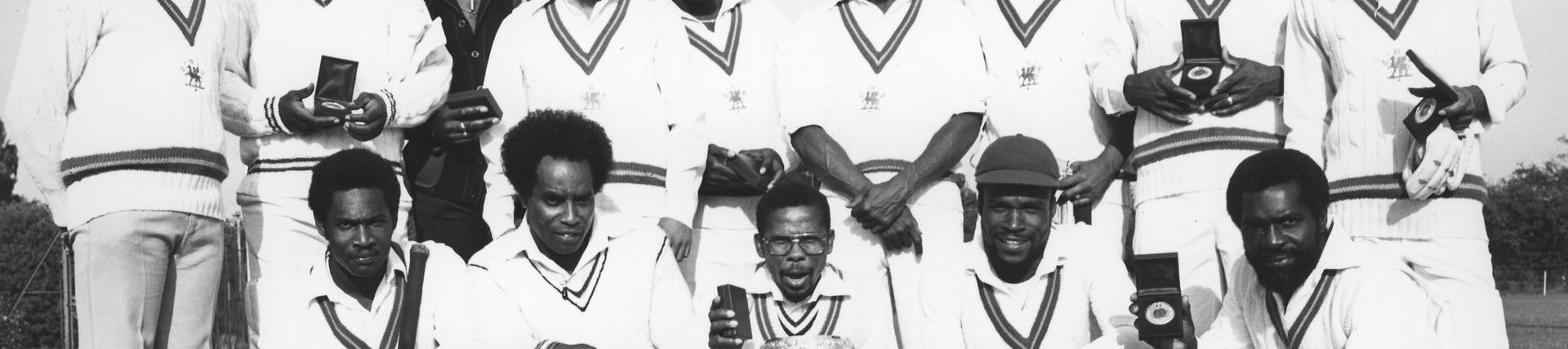 LT Central Road Services cricket team, by J A Ballard ,1984