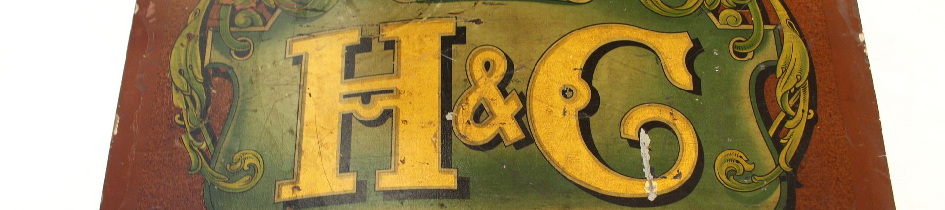 Hammersmith & City logo from timber carriage 