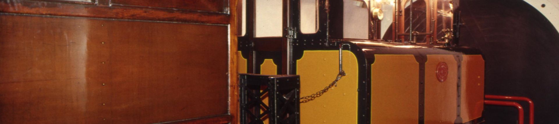 City and South London Railway loco, LTM exhibition Tube Centenary, 1990