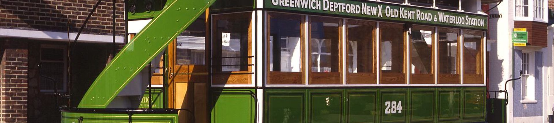 London Tramways Company double deck horse tram No 284, built by John Stephenson & Co New York, 1882