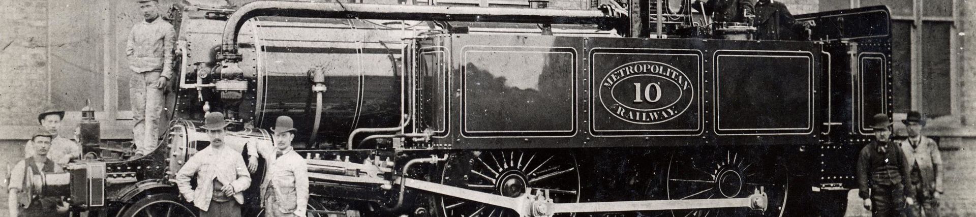 Metropolitan A-class locomotive no 10 (Cerberus) of 1864